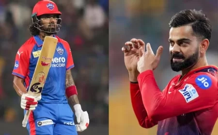 T20 क्रिकेट में सबसे तेज़ 8000 रन के करीब केएल राहुल, विराट का रिकॉर्ड तोड़ने से सिर्फ 33 रन दूर