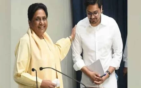 बसपा में आकाश आनंद की वापसी, बने चीफ नेशनल कोऑर्डिनेटर