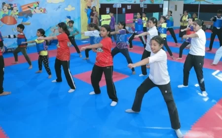 DPS इटावा समर कैंप: बच्चों ने छुआ स्पेस का आसमान, सीखी सुरक्षा की तकनीकें