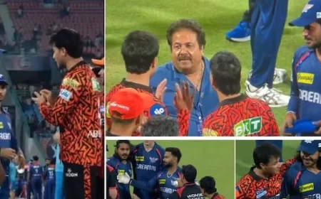 इकाना स्टेडियम में हाई-वोल्टेज मुकाबला, बोले अभिषेक- "तेरी चोटी पकड़ के मारूंगा"