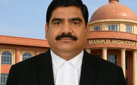 न्यायमूर्ति केम्पैया सोमशेखर बने मणिपुर उच्च न्यायालय के मुख्य न्यायाधीश