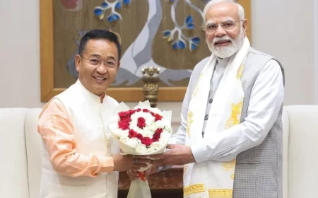 सिक्किम स्थापना दिवस: मुख्यमंत्री प्रेम सिंह तमांग ने प्रधानमंत्री मोदी को दिया आमंत्रण