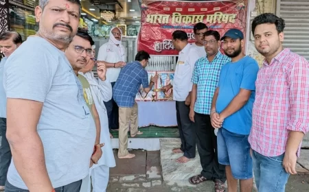 भीषण गर्मी में राहत: भरथना में शुरू हुई परिषद की प्याऊ सेवा