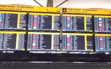 दिल्ली एयरपोर्ट पर खराब मौसम के चलते 49 फ्लाइट डायवर्ट, 17 इंटरनेशनल उड़ानें प्रभावित