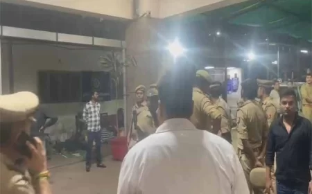 लखनऊ: वकीलों के दो गुटों में चैंबर के अंदर चली गोलियां, दो अधिवक्ता गंभीर रूप से घायल