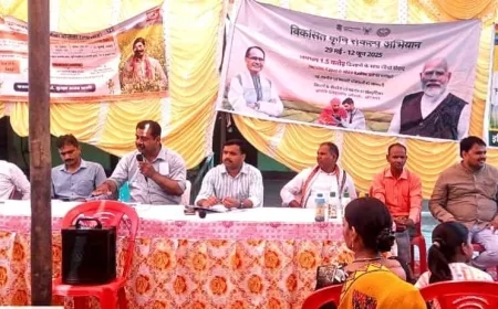 विकसित कृषि संकल्प अभियान: किसानों को गांव-गांव मिलेगी वैज्ञानिक खेती की ट्रेनिंग