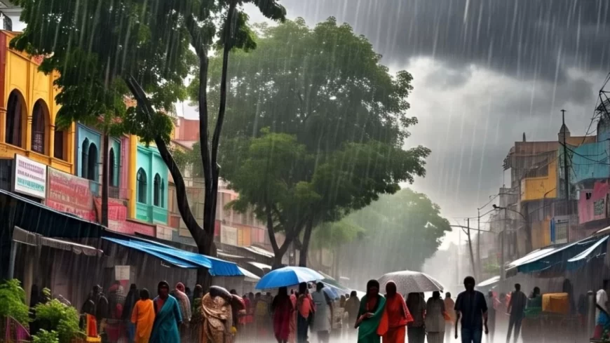 देश के कई हिस्सों में मौसम का बदला मिजाज: अगले पांच दिन तक बारिश और आंधी-तूफान का अलर्ट