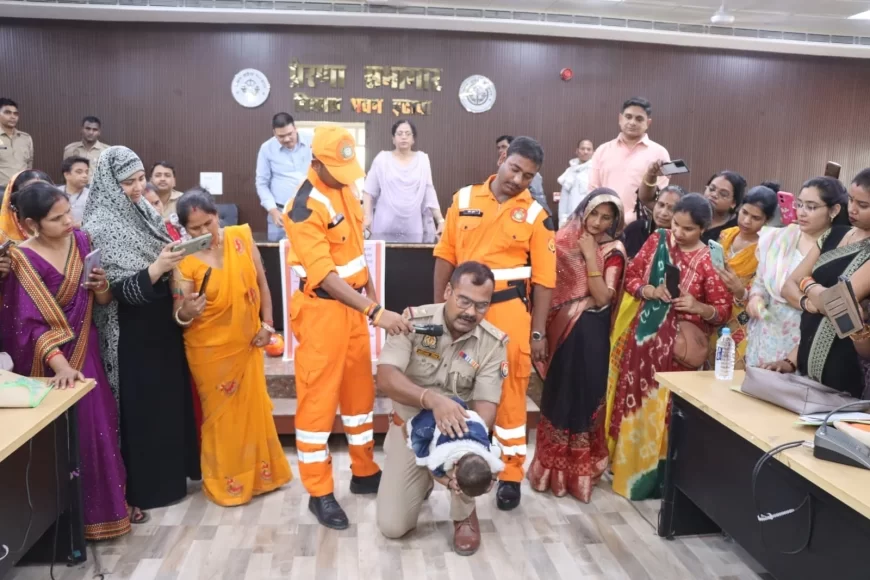 इटावा में आपदा प्रबंधन पर विशेष प्रशिक्षण, सैकड़ों महिलाओं को मिला जीवनरक्षक ज्ञान