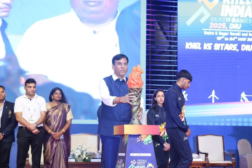 पहला खेलो इंडिया बीच गेम्स दीव में शुरू, केंद्रीय मंत्री मनसुख मंडाविया ने किया उद्घाटन