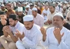 ईद-उल-अजहा पर भरथना में दिखा भाईचारा, नमाज के बाद गूंजा "ईद मुबारक"