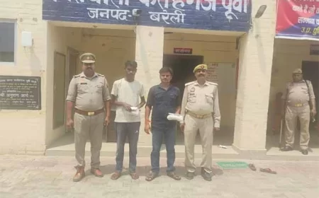 बरेली पुलिस की बड़ी कामयाबी: 2 किलो चरस के साथ दो तस्कर गिरफ्तार
