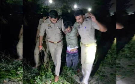 बरेली में नाबालिग से दुष्कर्म का आरोपी एनकाउंटर में घायल, पुलिस ने किया गिरफ्तार