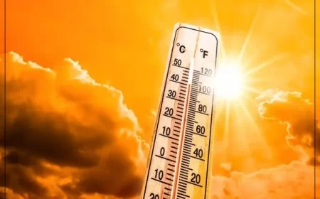 उत्तर भारत में भीषण गर्मी का कहर, दक्षिण में भारी बारिश का अलर्ट