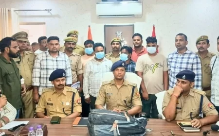 लखनऊ: 60 लाख के विवाद में दोस्त ने की व्यापारी की हत्या, 4 आरोपी गिरफ्तार