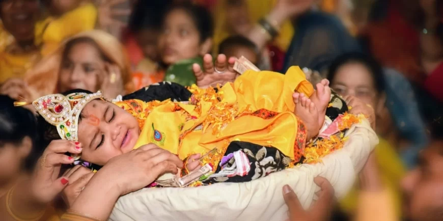 श्रीमद्भागवत कथा में श्रीकृष्ण जन्म की लीला ने मोहा भक्तों का मन
