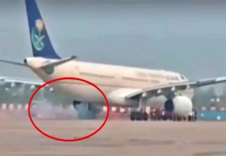 सऊदी फ्लाइट में तकनीकी खराबी, पायलट की सूझबूझ से 250 हज यात्रियों की जान बची