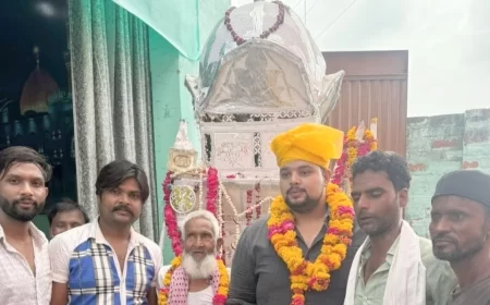 भरथना में मोहर्रम का जुलूस – या अली या हुसैन की गूंज