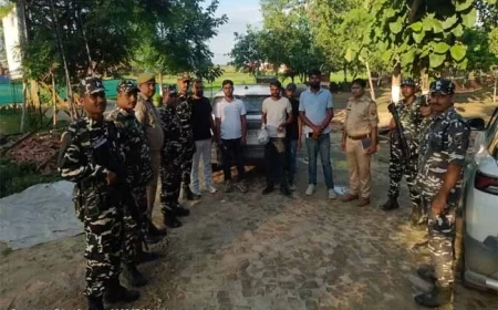 भारत-नेपाल सीमा पर 7.52 लाख नकदी के साथ 5 युवक गिरफ्तार, टाइगर कैसिनो में जीतने का दावा