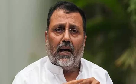 मराठी भाषा विवाद पर गरमाई राजनीति: राज ठाकरे और निशिकांत दुबे आमने-सामने