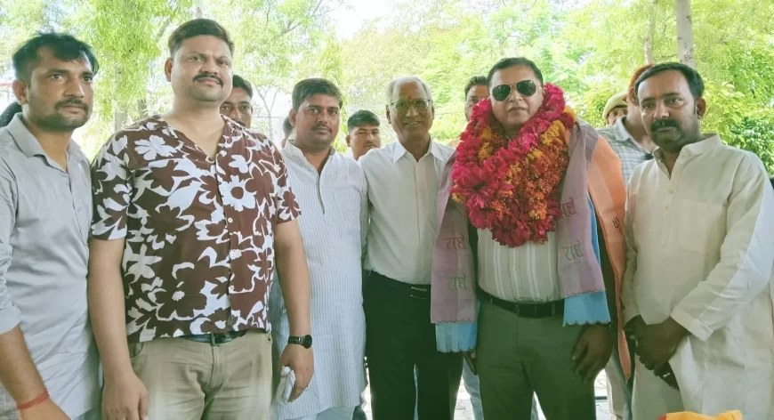 भरथना ने यूं दी विदाई अपने जांबाज़ अफसरों को