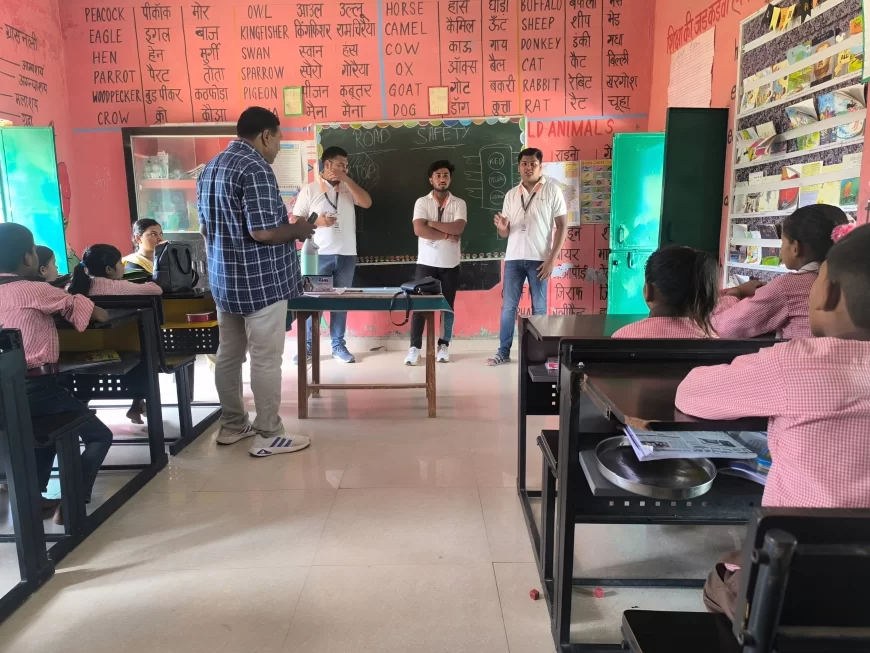स्टेंटोरियन फाउंडेशन ने 'DAMYA' के अंतर्गत बच्चों को सिखाए सड़क सुरक्षा, स्वच्छता और स्वास्थ्य जीवन के नियम