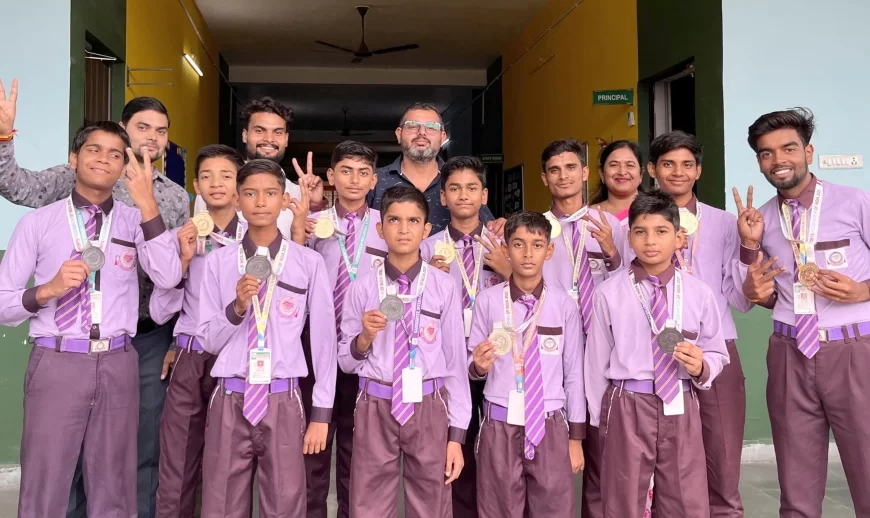 संस्कृती इंटरनेशनल स्कूल के छात्रों ने चमकाया नाम लगातार दूसरी बार नेशनल एथलेटिक चैंपियनशिप में जीते 11 पदक