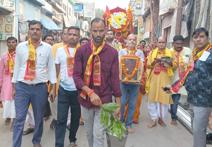 श्रद्धा और आस्था का संगम: मंगल कलश यात्रा के साथ गणेश महोत्सव का शुभारंभ