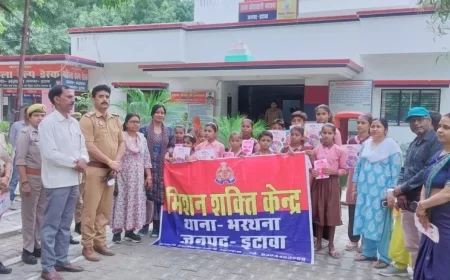 महिला सुरक्षा पर जोर: छात्राओं ने जाना 1090, 181 और 112 जैसे टोल फ्री नंबर