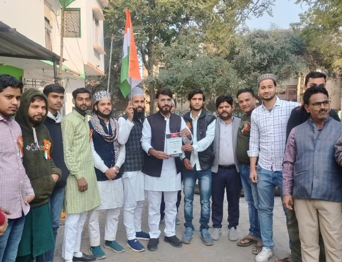 ऑल इंडिया उलमा व मशाईख बोर्ड यूनिट-भरथना ने मनाया गणतंत्र दिवस