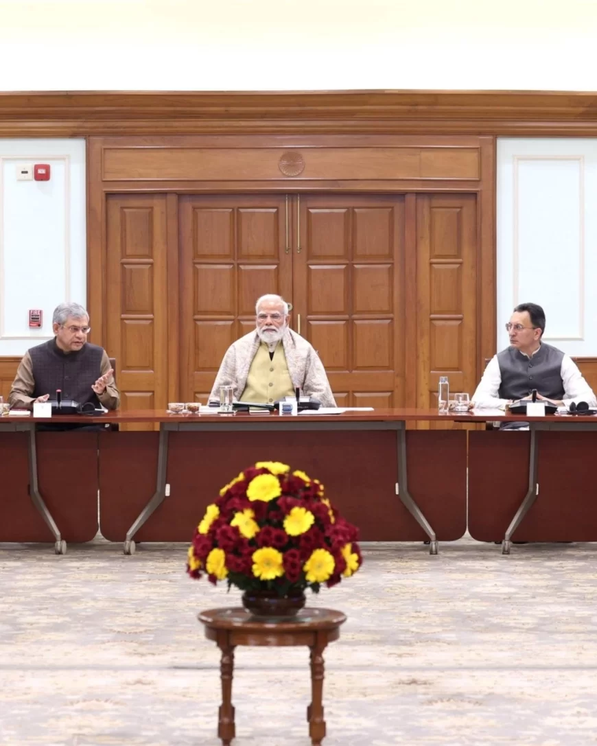 PM मोदी ने की AI स्टार्टअप्स से अहम बैठक, बोले– भारत दे सकता है दुनिया को भरोसेमंद AI मॉडल